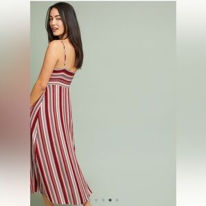 Anthropologie Anamá Dress - Red Motif XS P